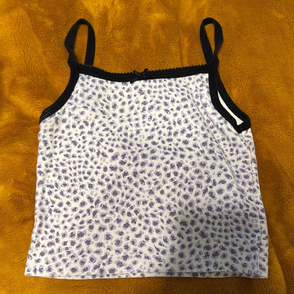 Cheetah tank top